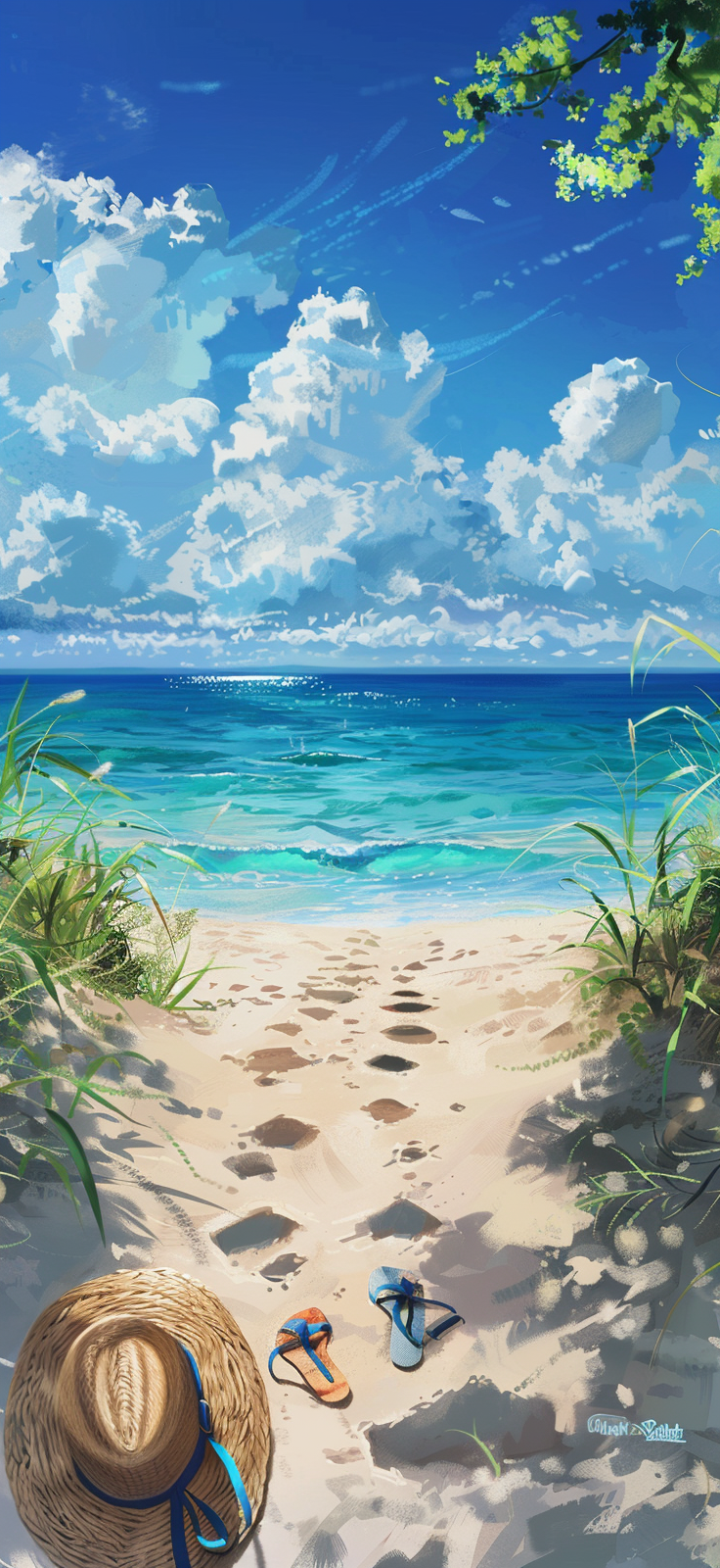 beachside serenity