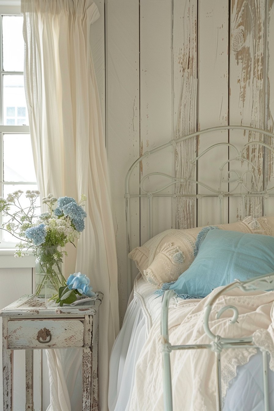 Serene coastal bedroom