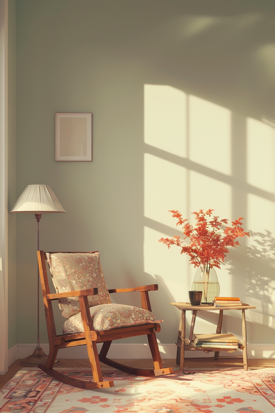 Relaxing Cottagecore Reading Nook