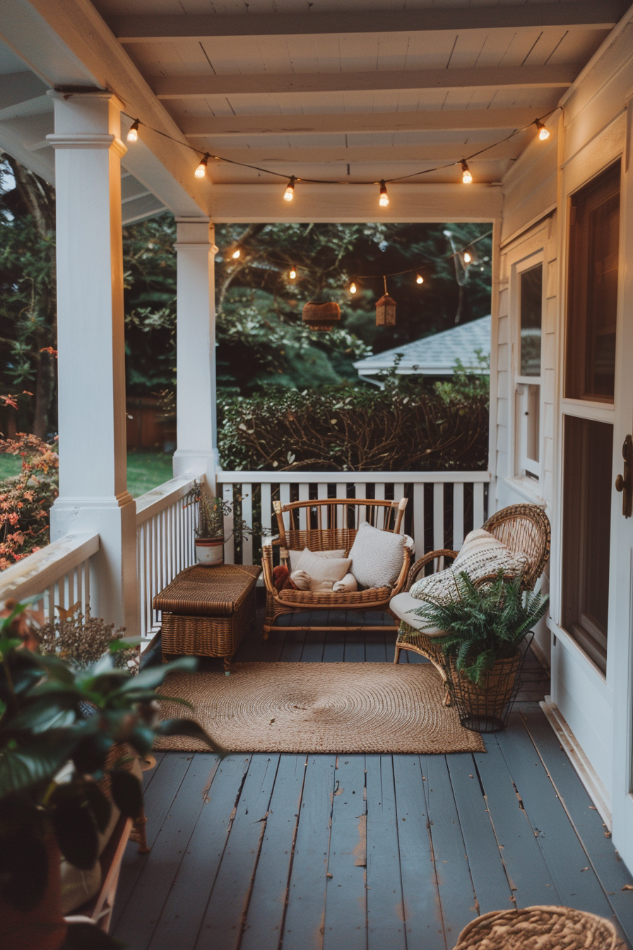Quaint Cottagecore Porch