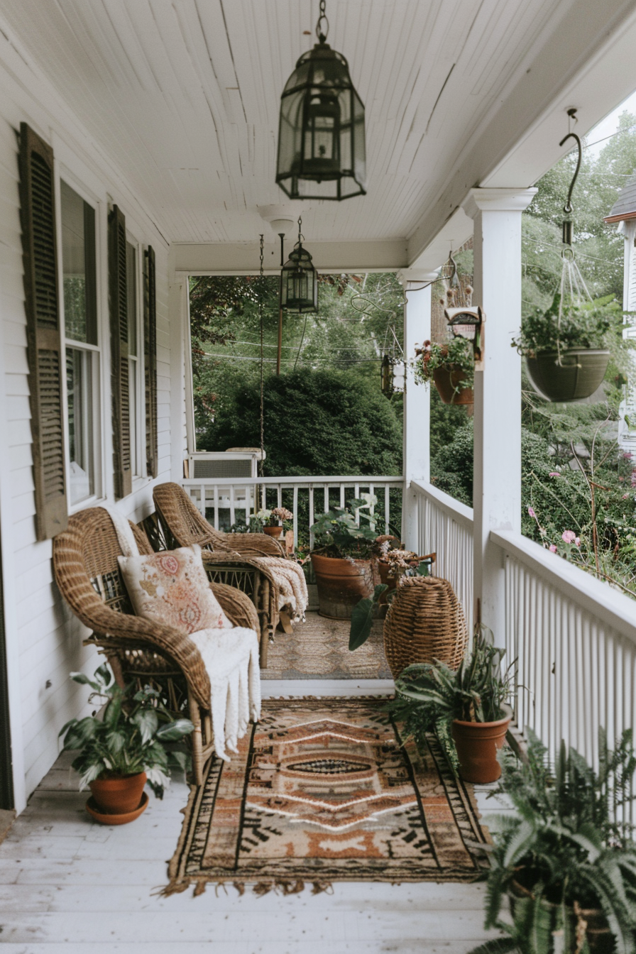 Quaint Cottagecore Porch