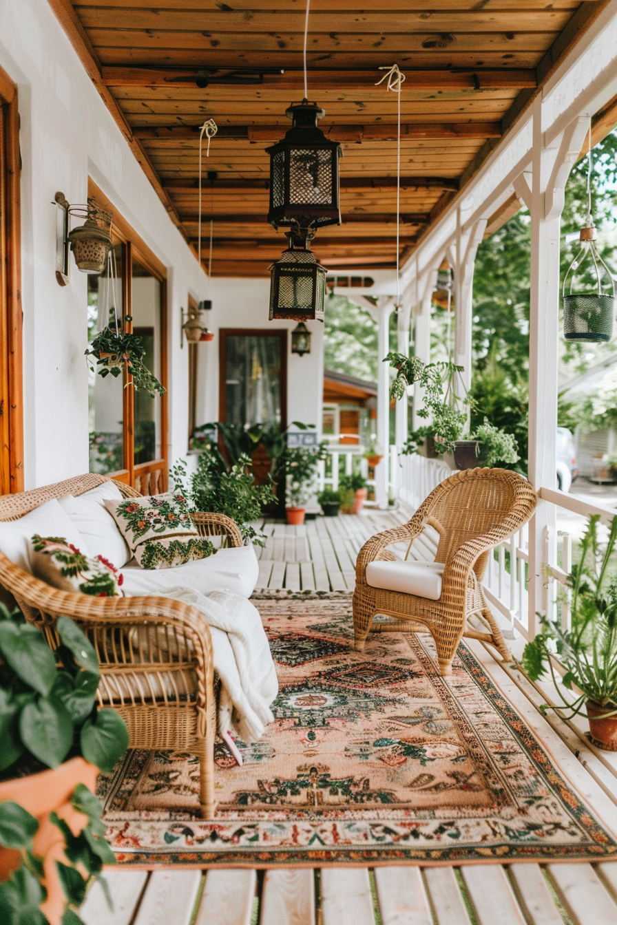Quaint Cottagecore Porch