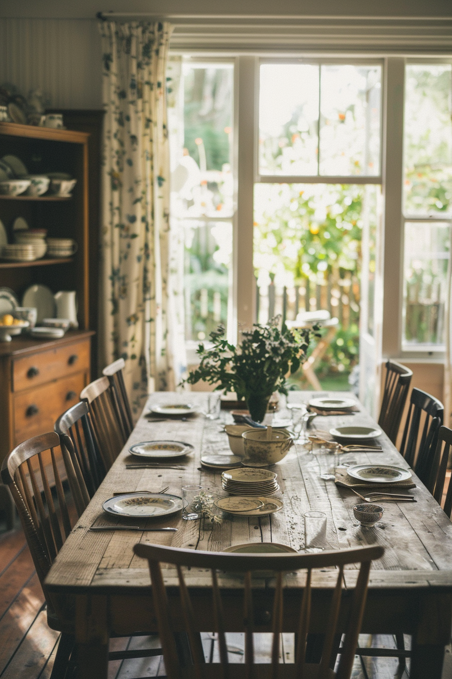 Charming Cottagecore Dining Room