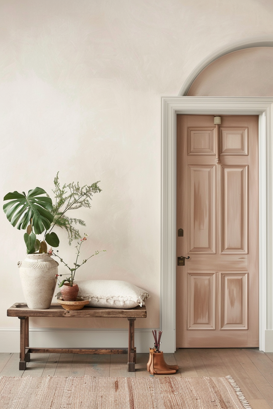 Welcoming Cottagecore Entryway