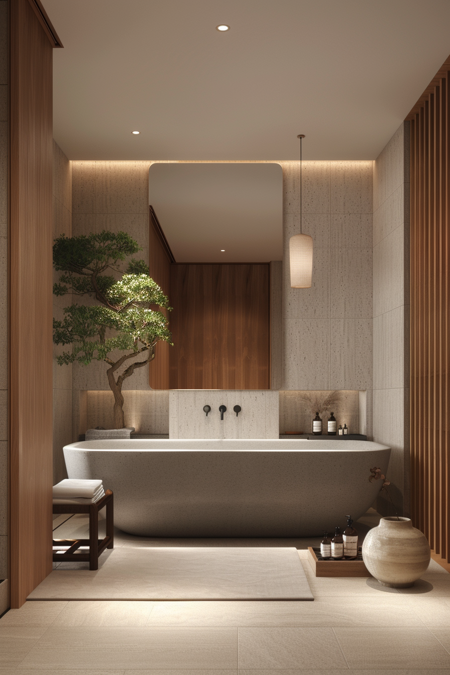Pendant light and recessed lighting