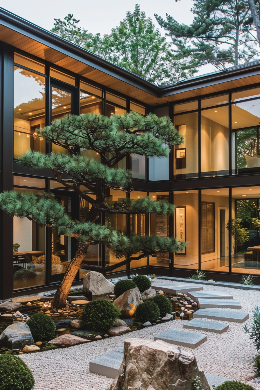 Sculpted Japanese Black Pine