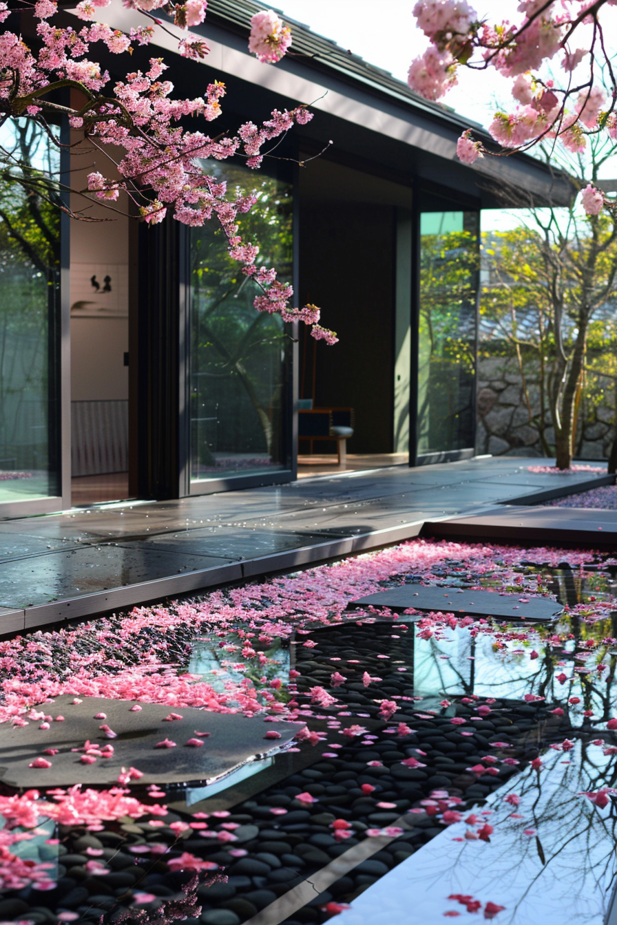 Cherry Blossoms in full bloom