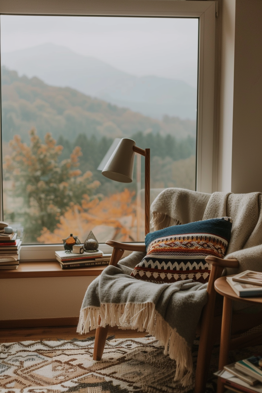 Cozy nooks in modern rustic decor