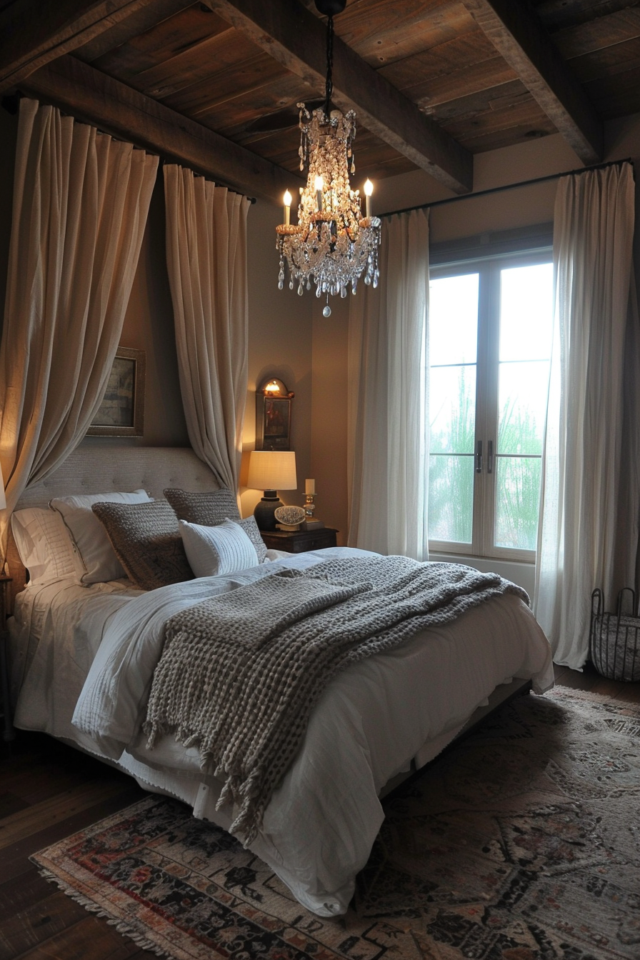 Ceramic and stone-based bedside lamps