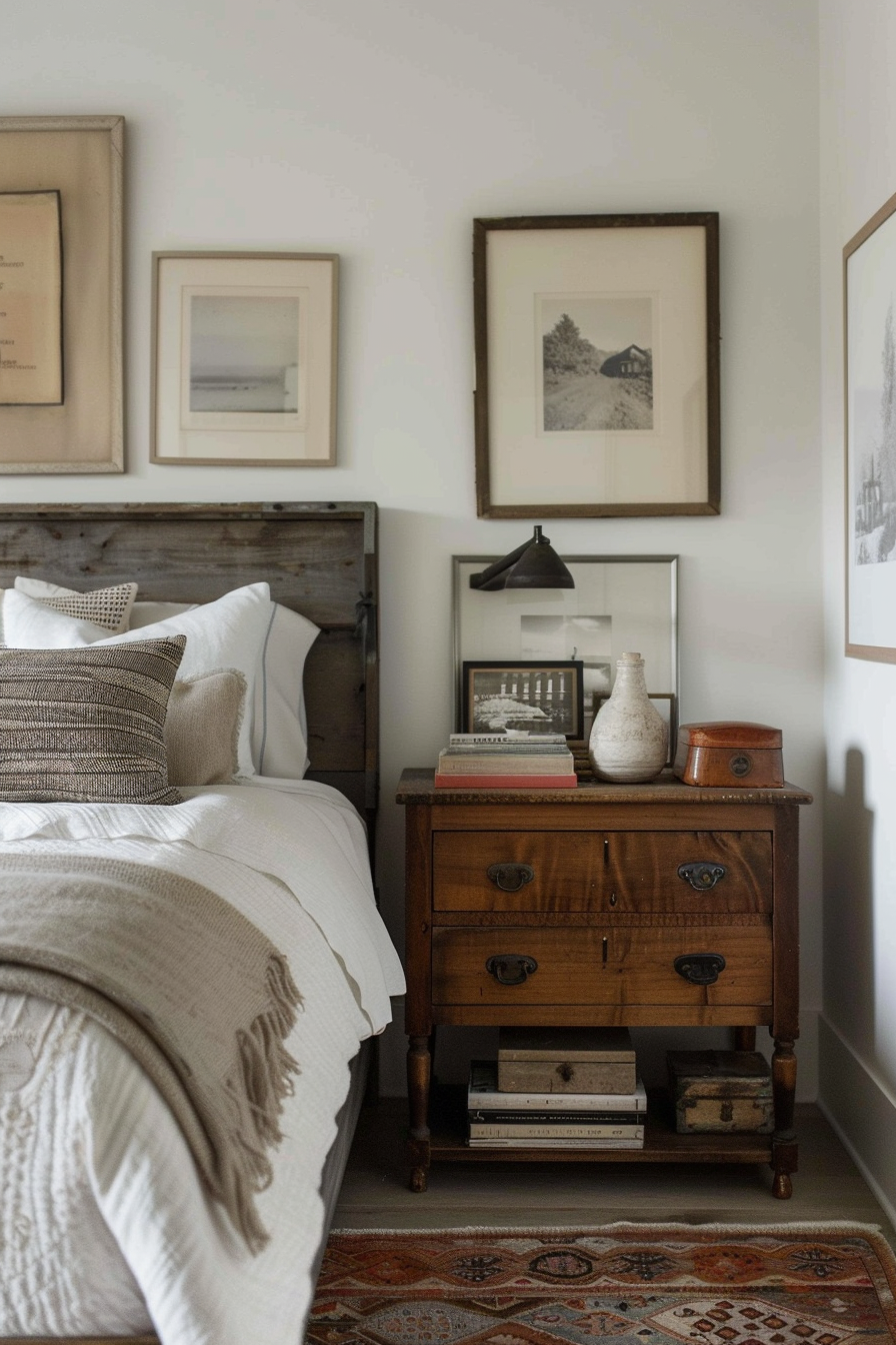 Antique furniture and vintage decor