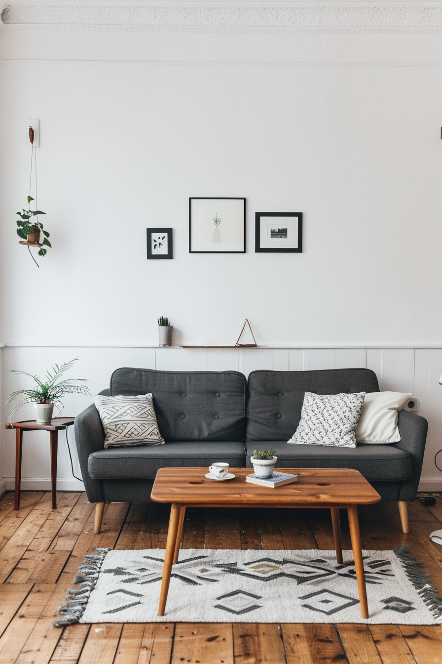 Mixing vintage and modern elements