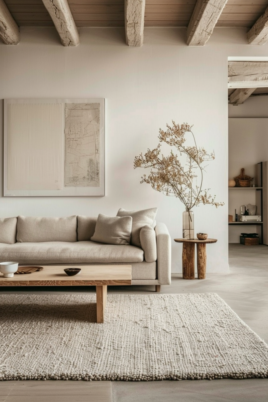 Neutral tone rugs with subtle patterns