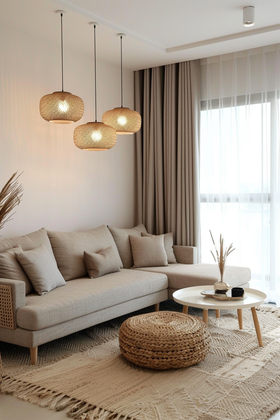 Lighting fixtures with organic design