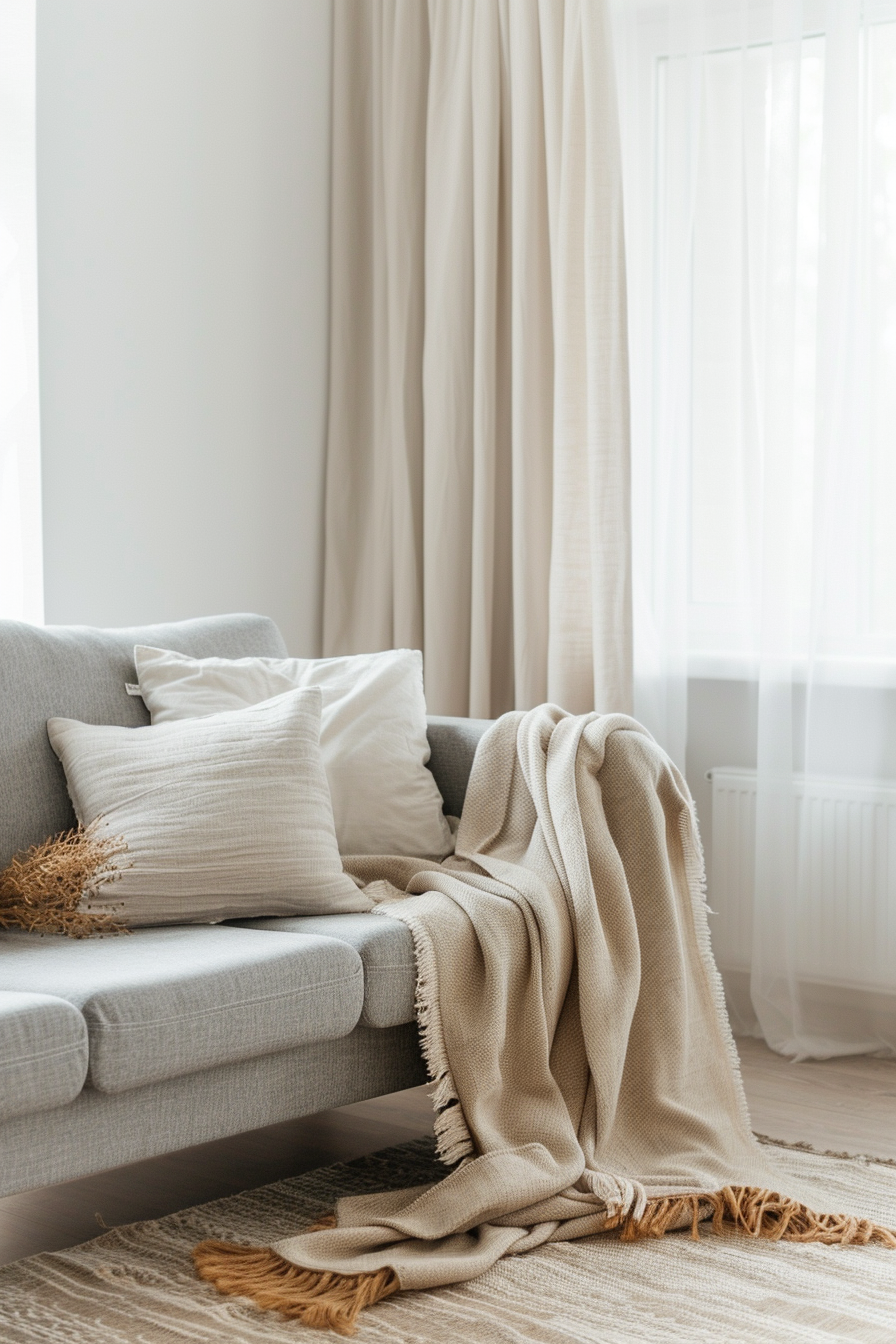 Organic textiles for warmth and texture