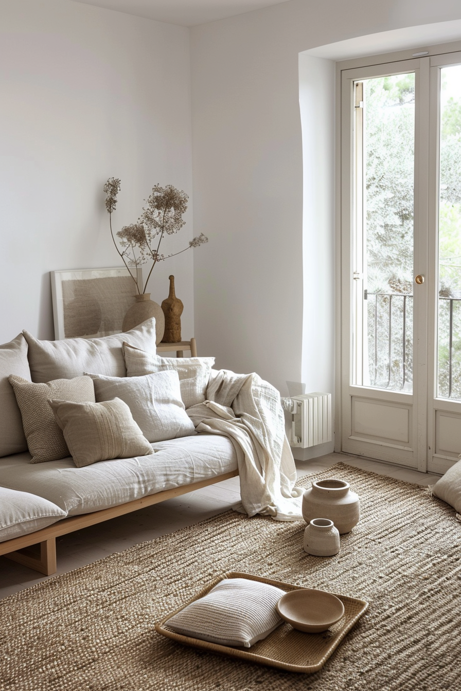 Linen and cotton for softness