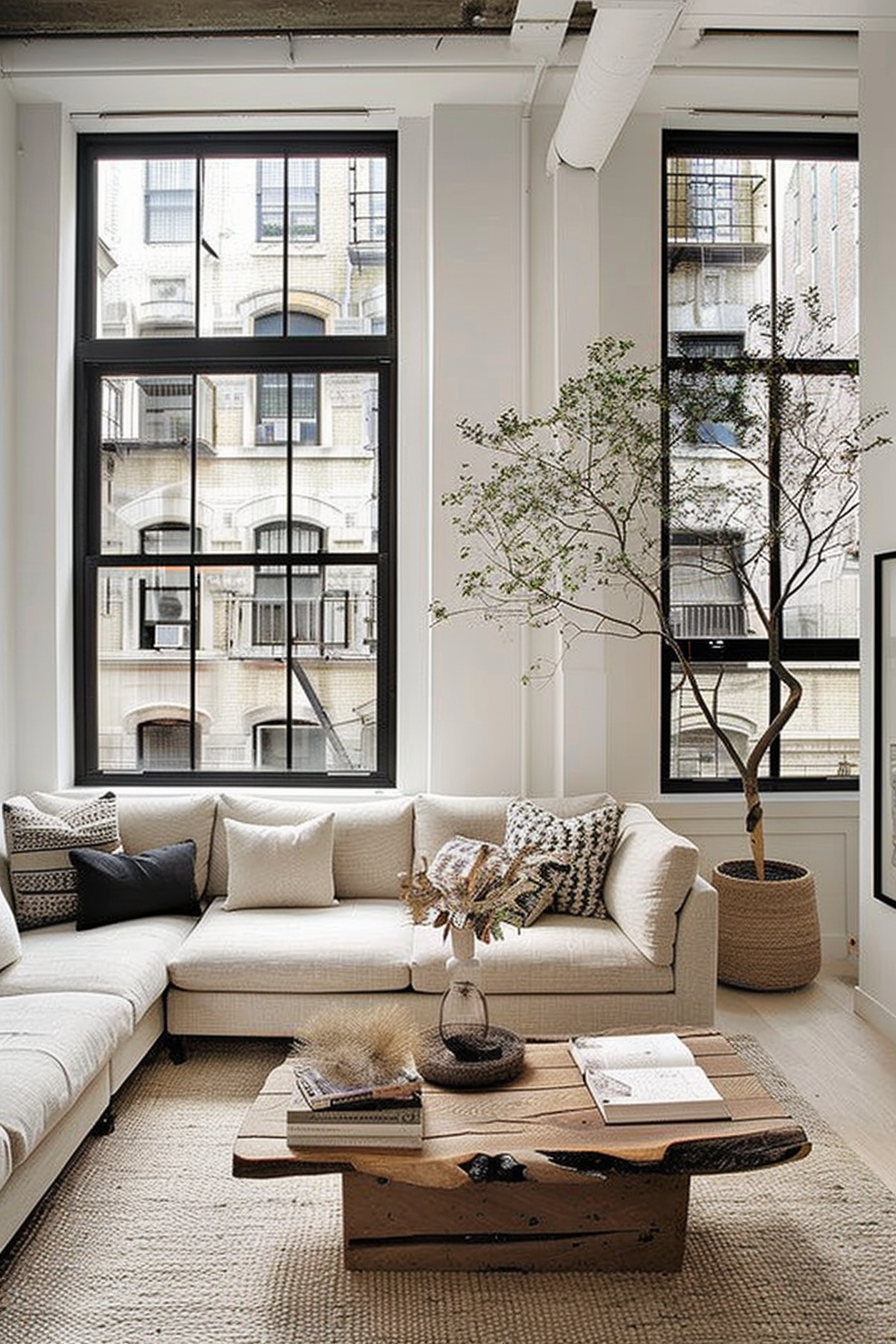 Greenery adding life and color