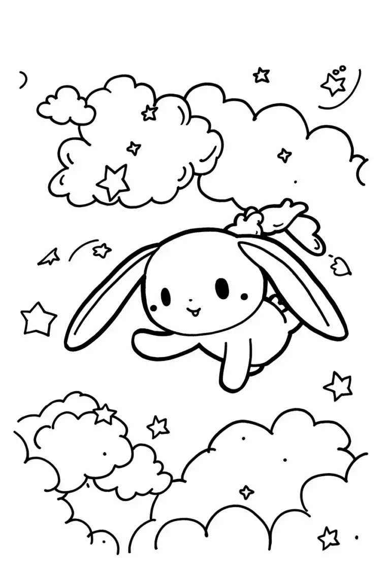 8 Sanrio Characters Coloring Page Ideas