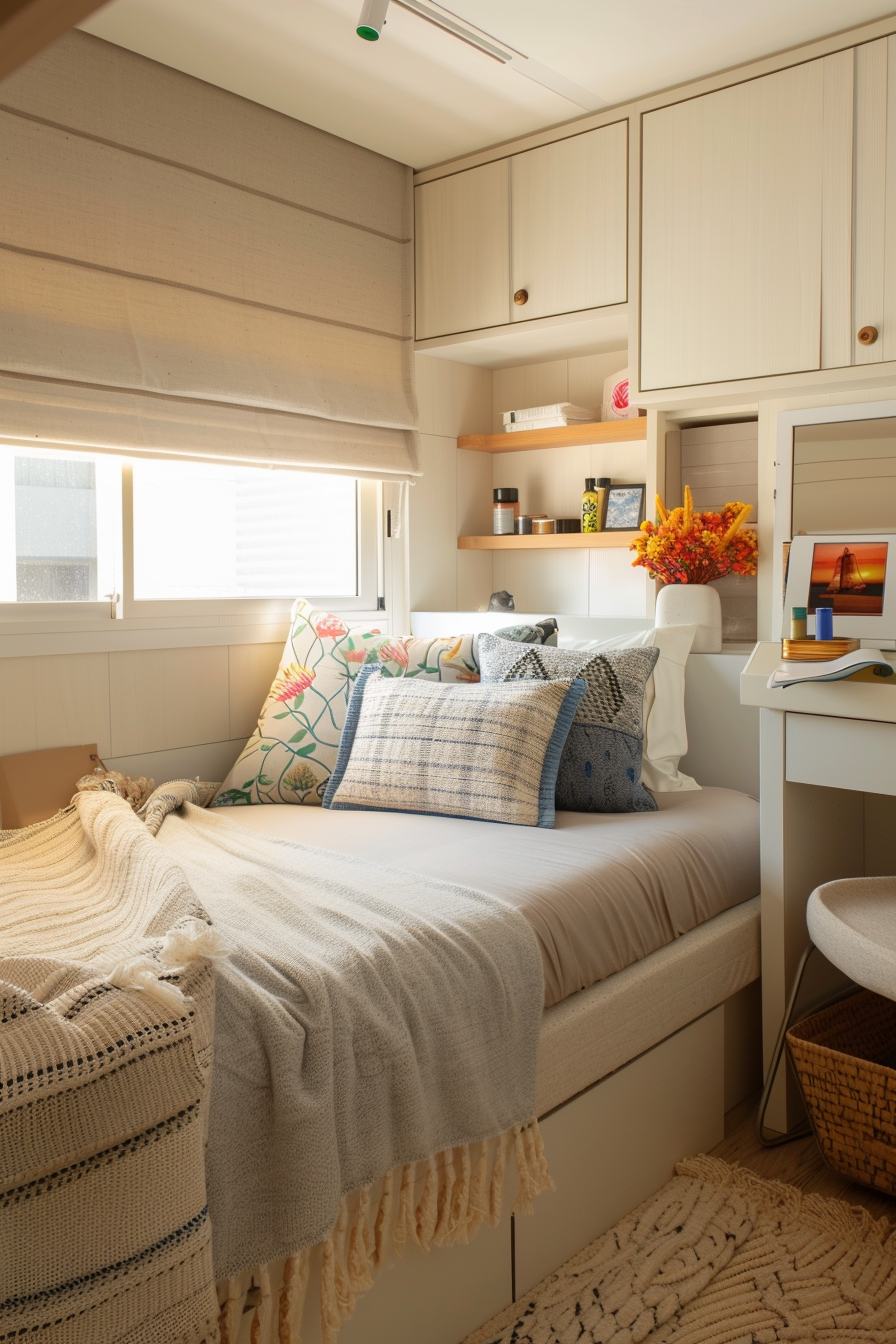 Multi-functional furniture with storage and workspace