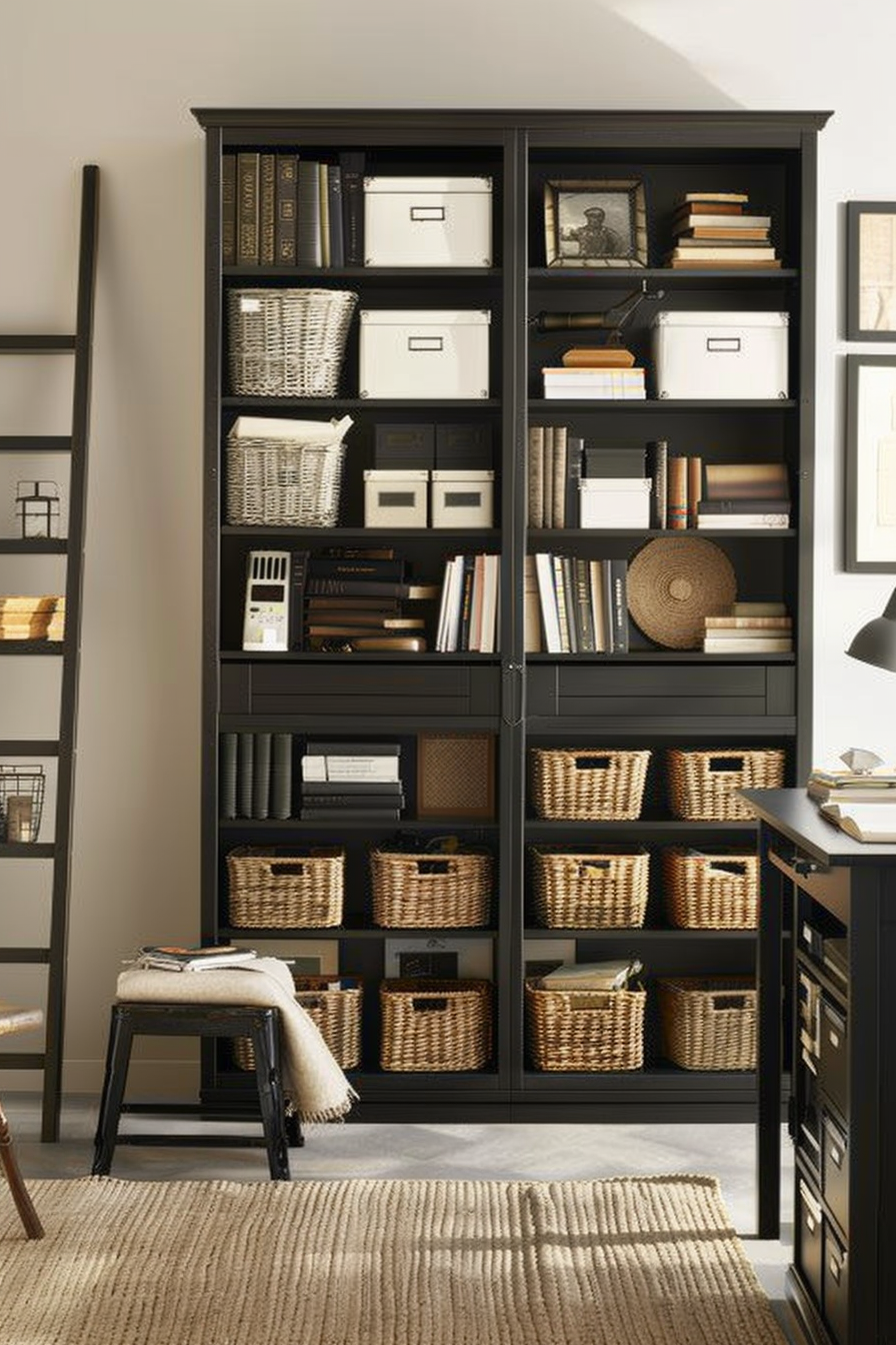 Tall furniture maximizing vertical space