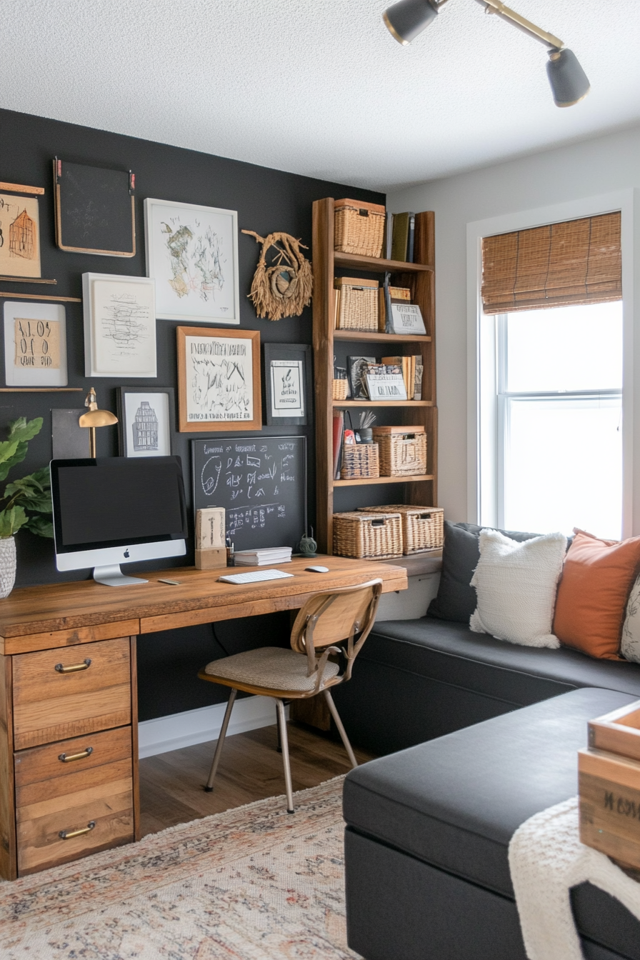 Creatively designed small office