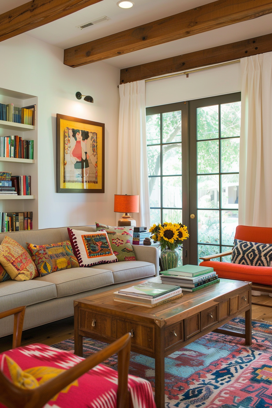 Functional and comfortable living room