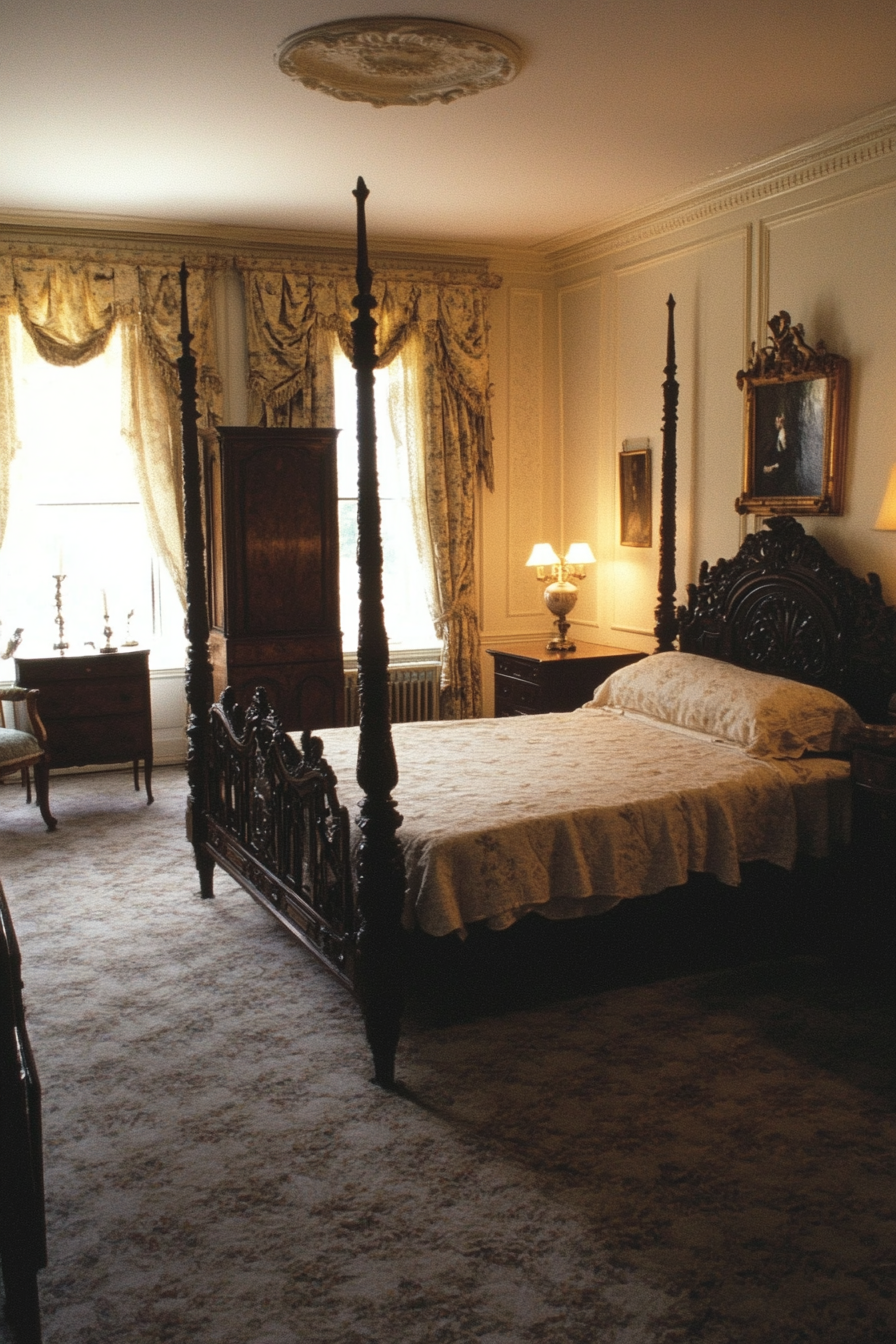 Classic Victorian bedroom furniture and accessories