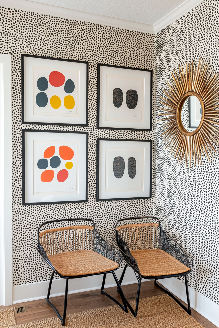 Geometric patterns for wall decor