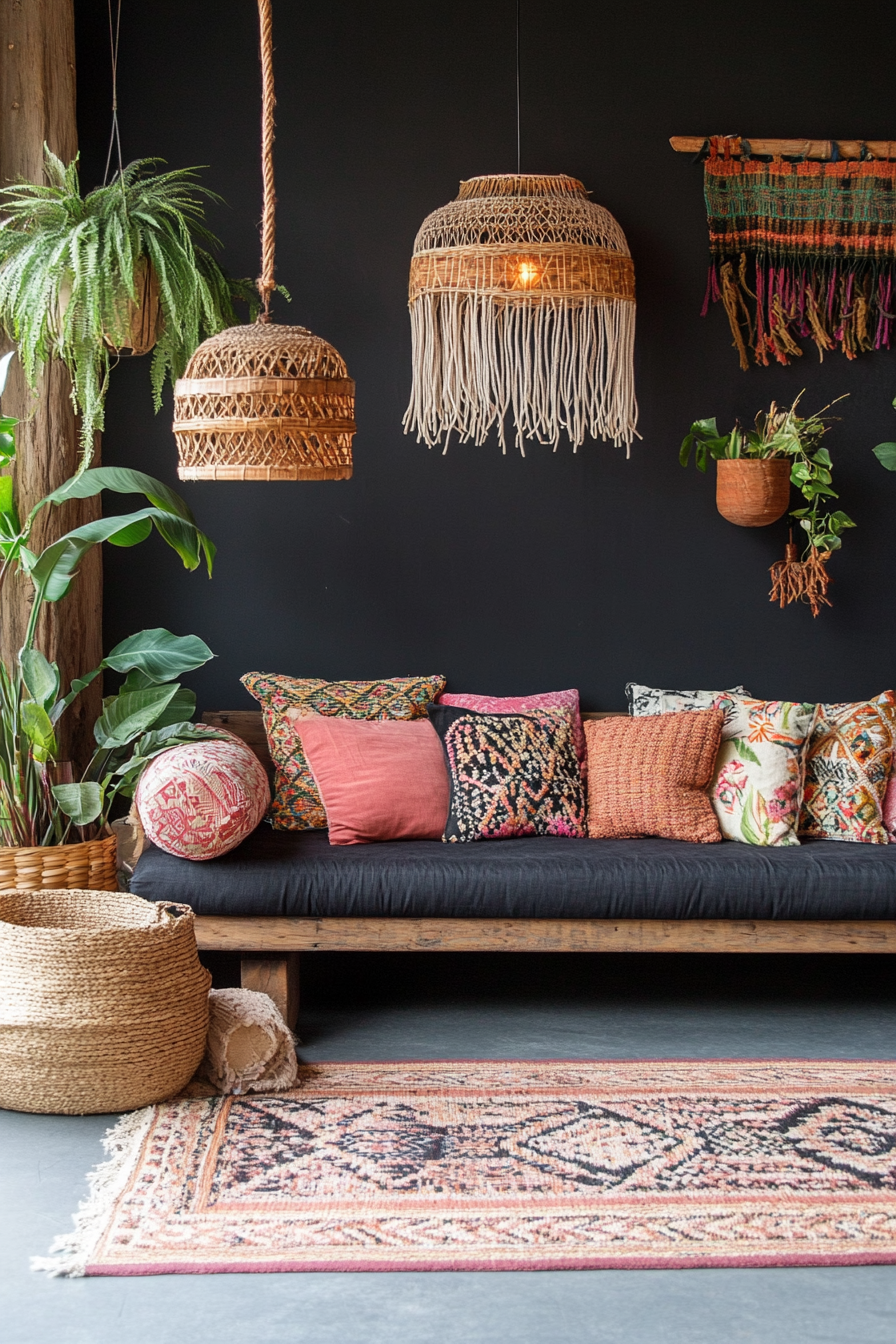 Colorful, textured, and eclectic accessories