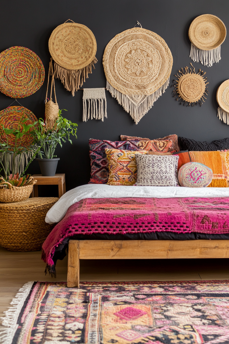 Colorful, textured, and eclectic accessories
