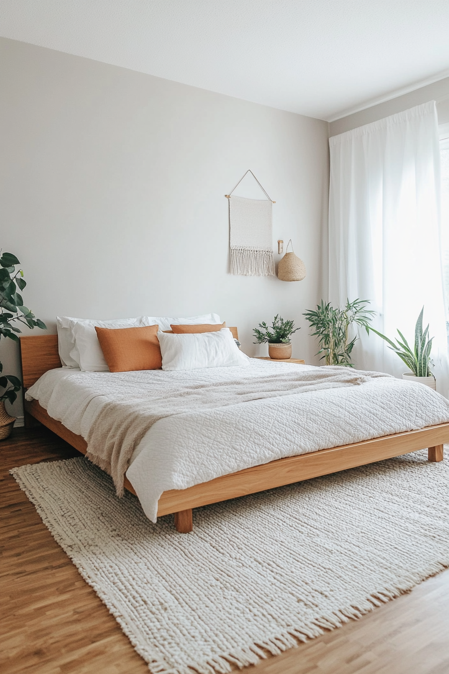 Clean lines and simple decor