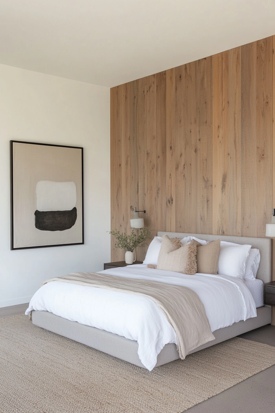 Neutral tones of gray, white, and black