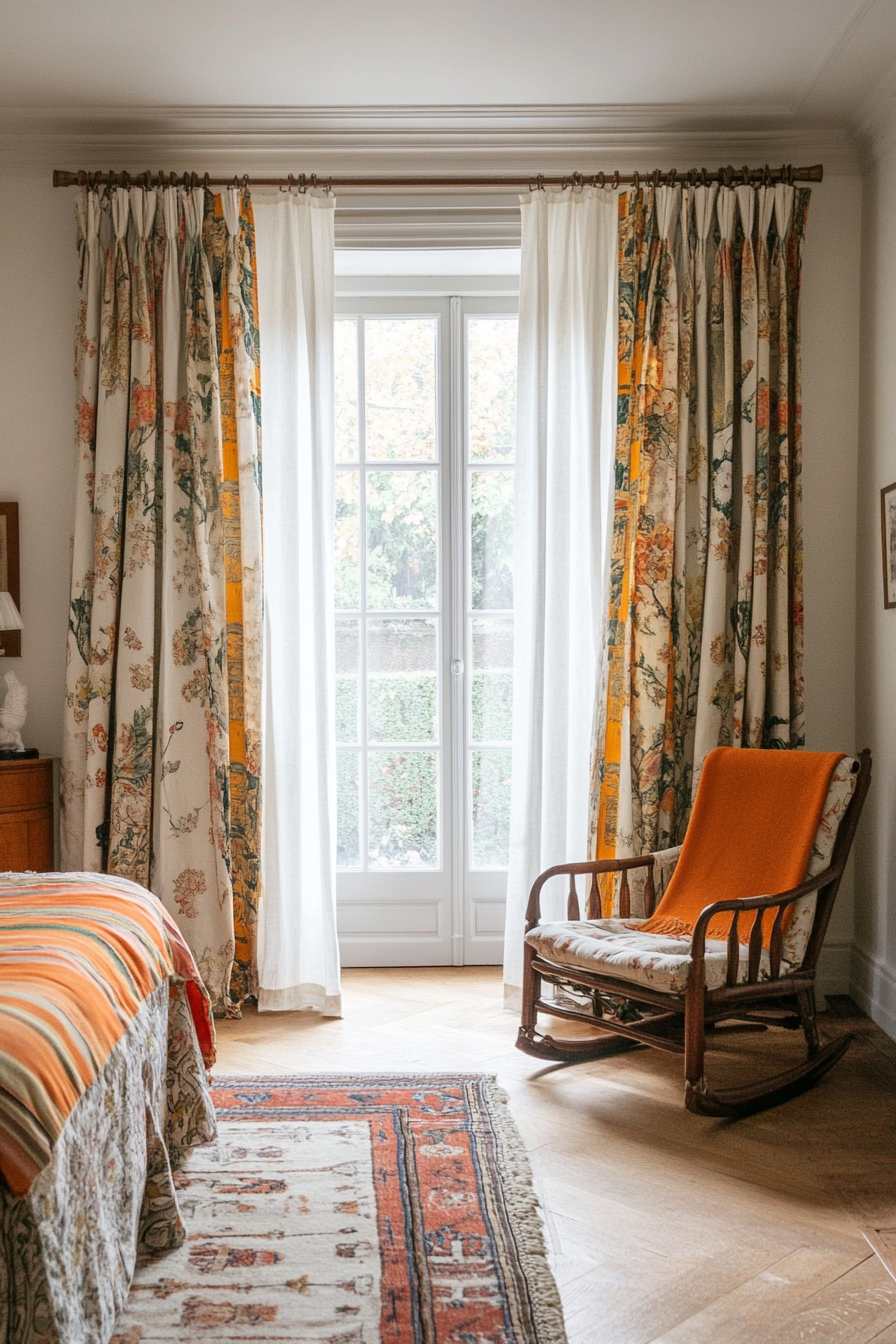 Curtains complement your decor and add texture