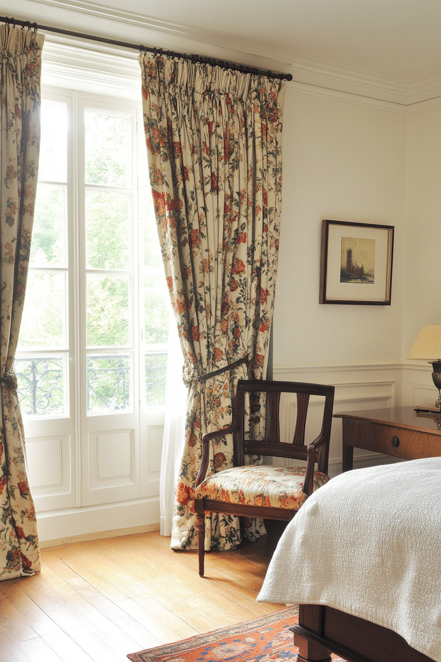 Curtains complement your decor and add texture