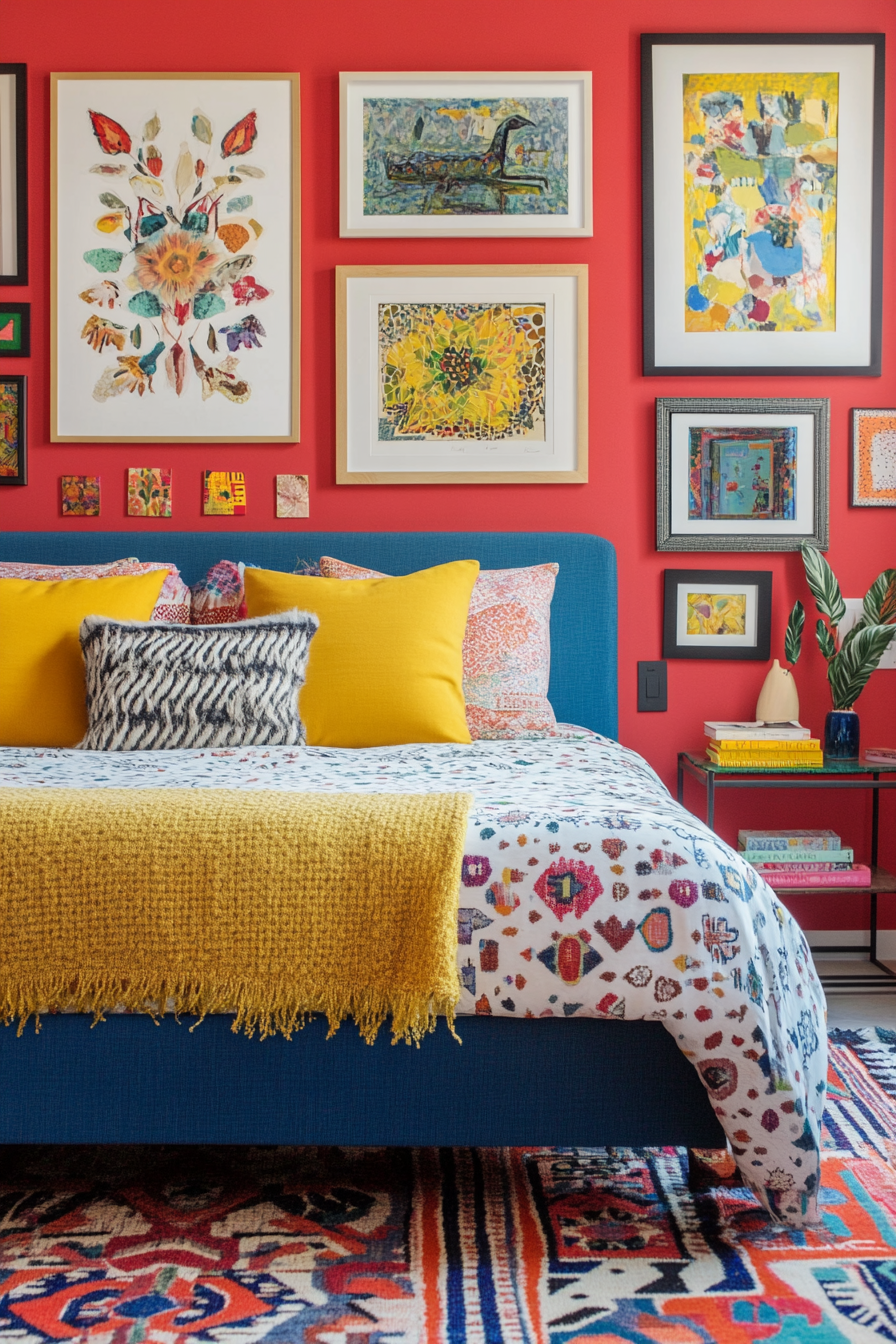 Bold colors bring energy and personality