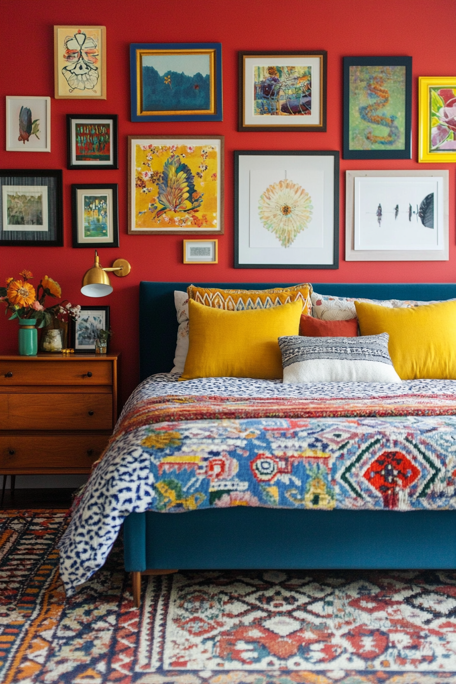 Bold colors bring energy and personality
