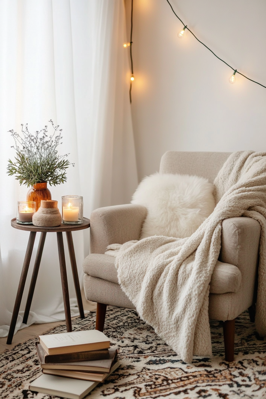 A cozy corner for relaxation