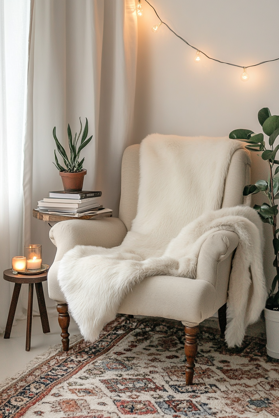 A cozy corner for relaxation