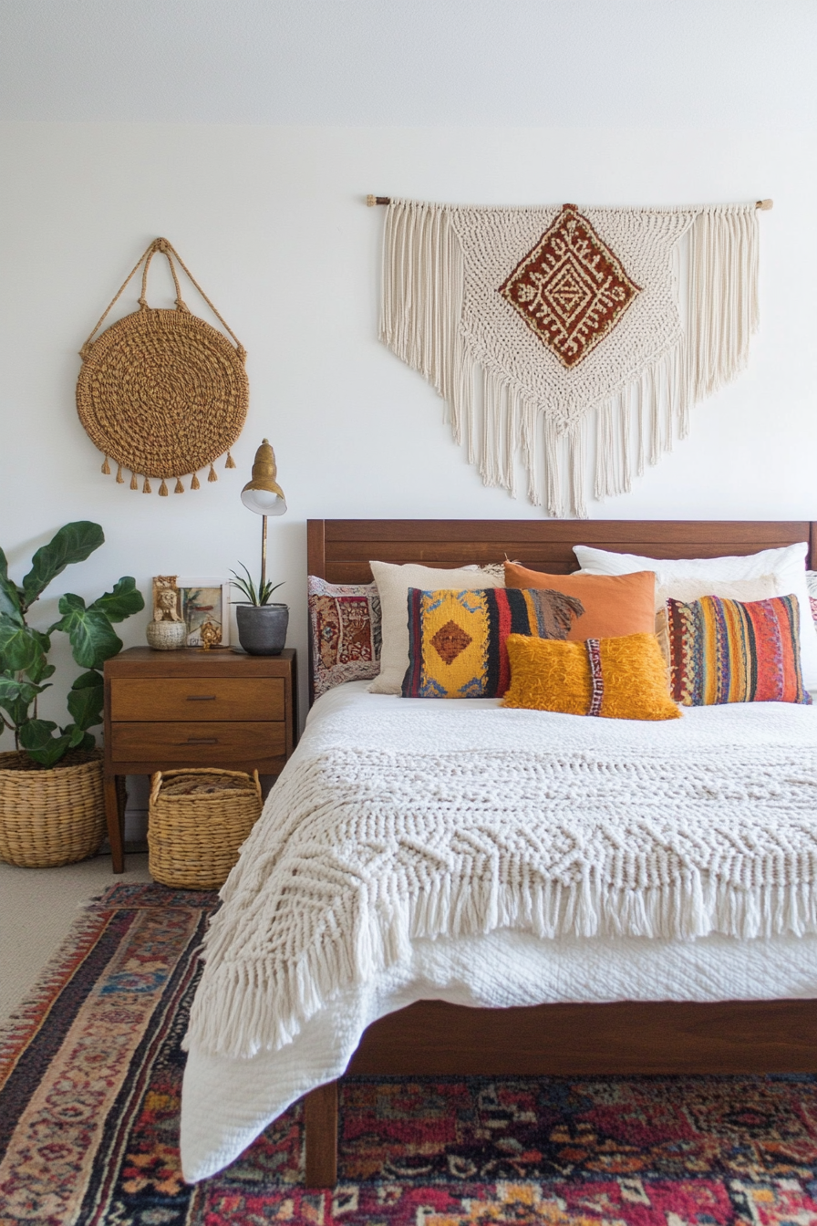 Bohemian decor for a relaxed vibe