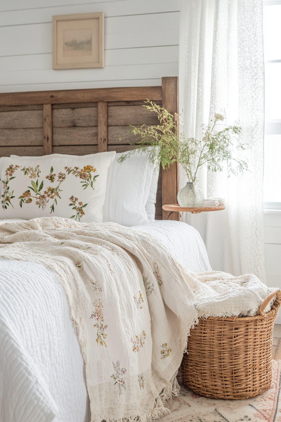 Quilts and throw blankets for cozy charm