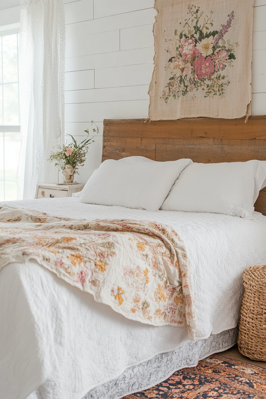 Quilts and throw blankets for cozy charm