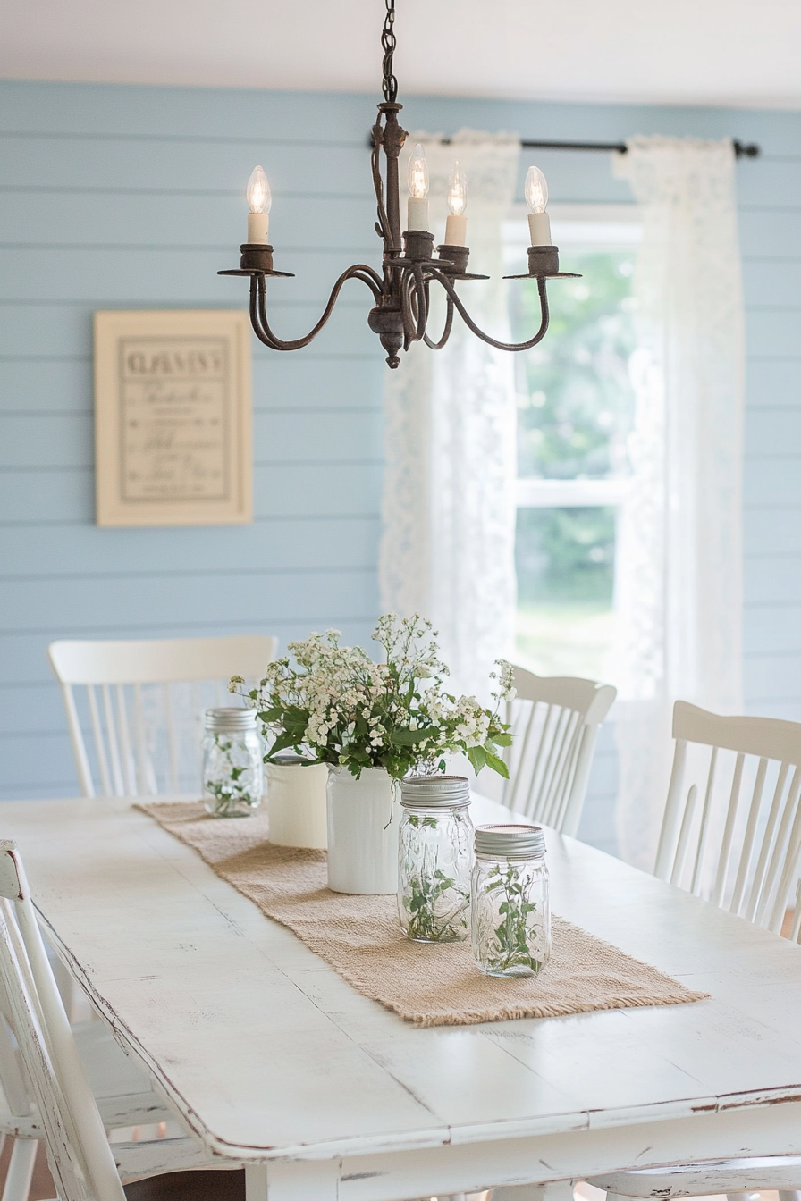 Distressed paint finishes for vintage charm