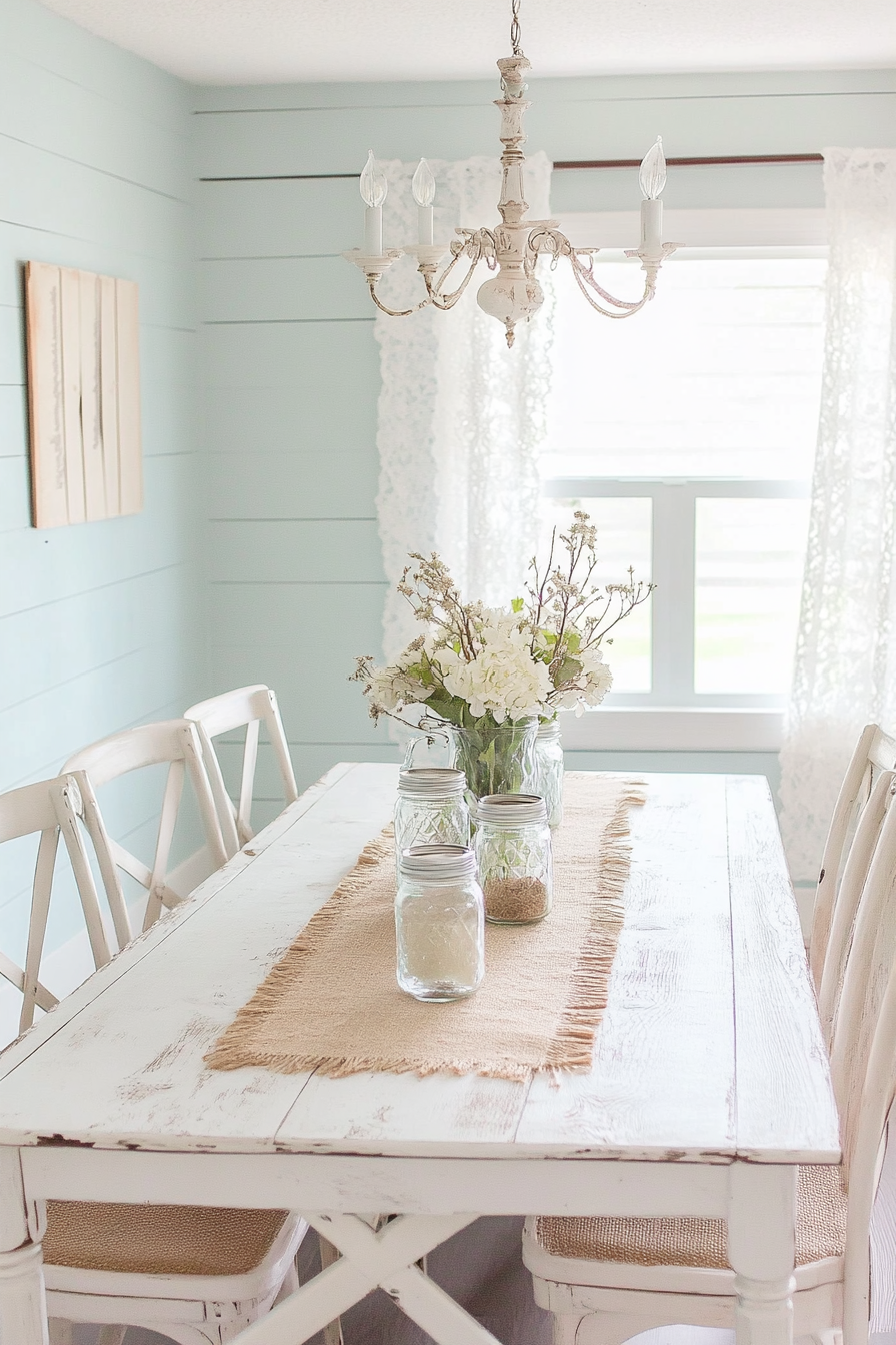 Distressed paint finishes for vintage charm