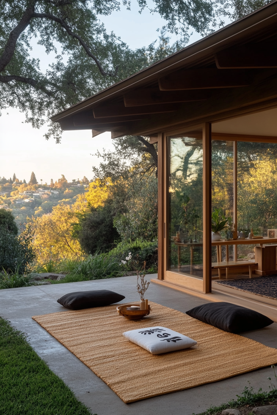 Living room designed for comfort and wellness with cozy furniture