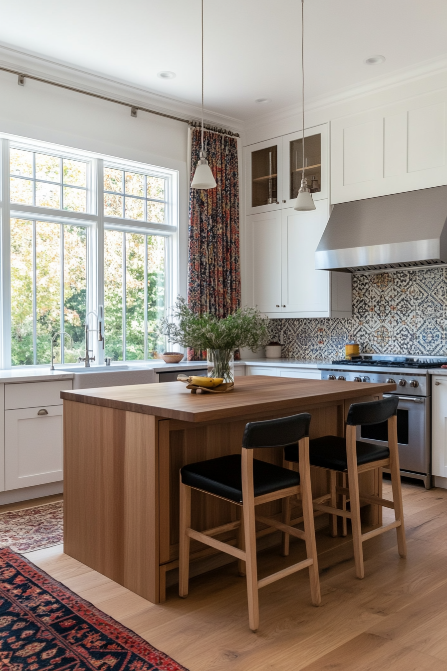 Patterned tiles for a bold statement