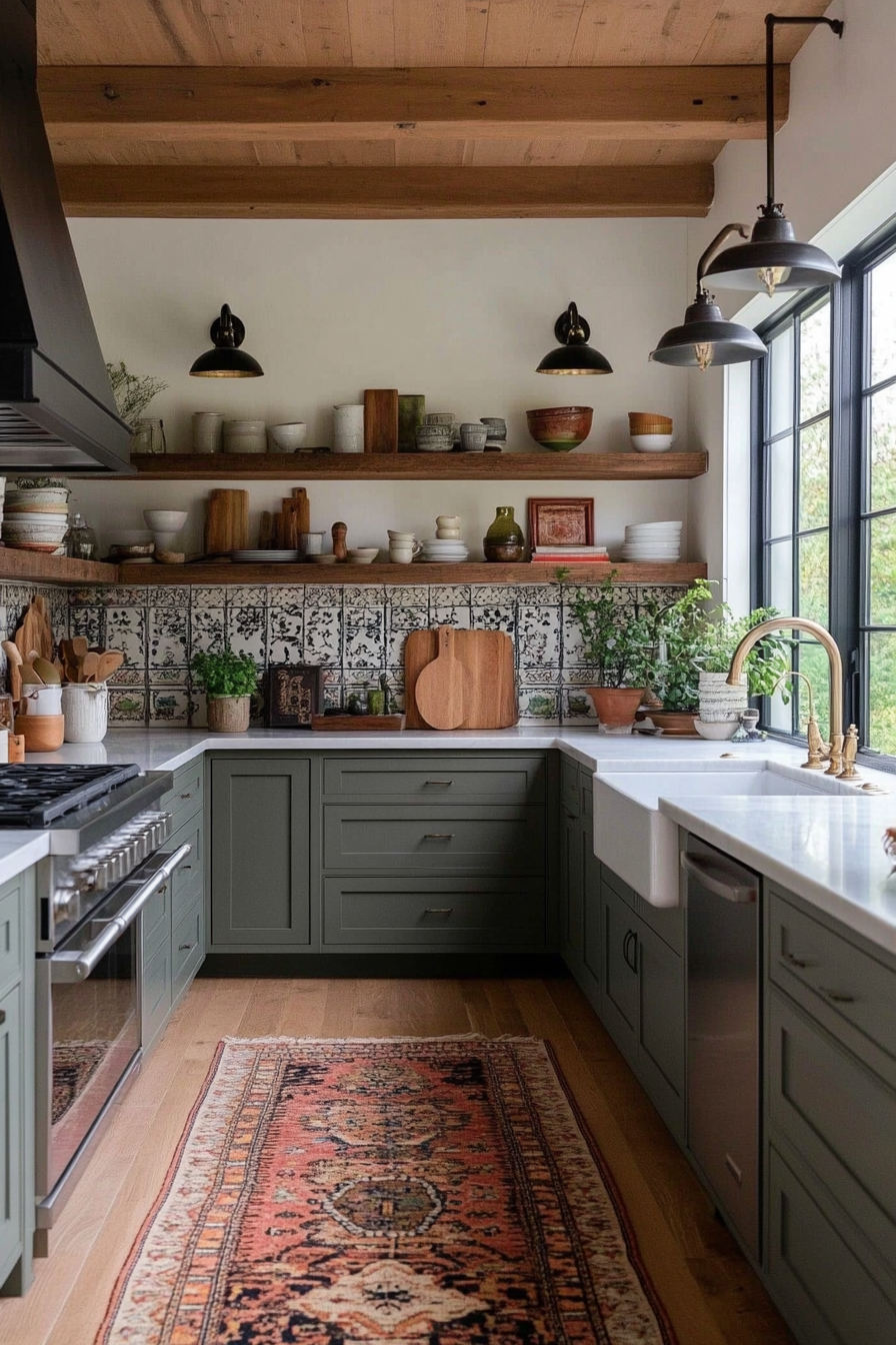 Patterned tiles for a bold statement