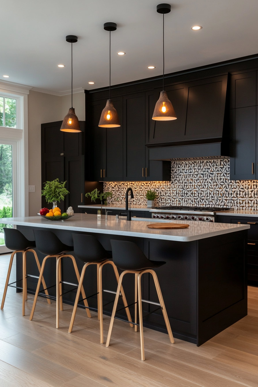 Patterned tiles for a bold statement