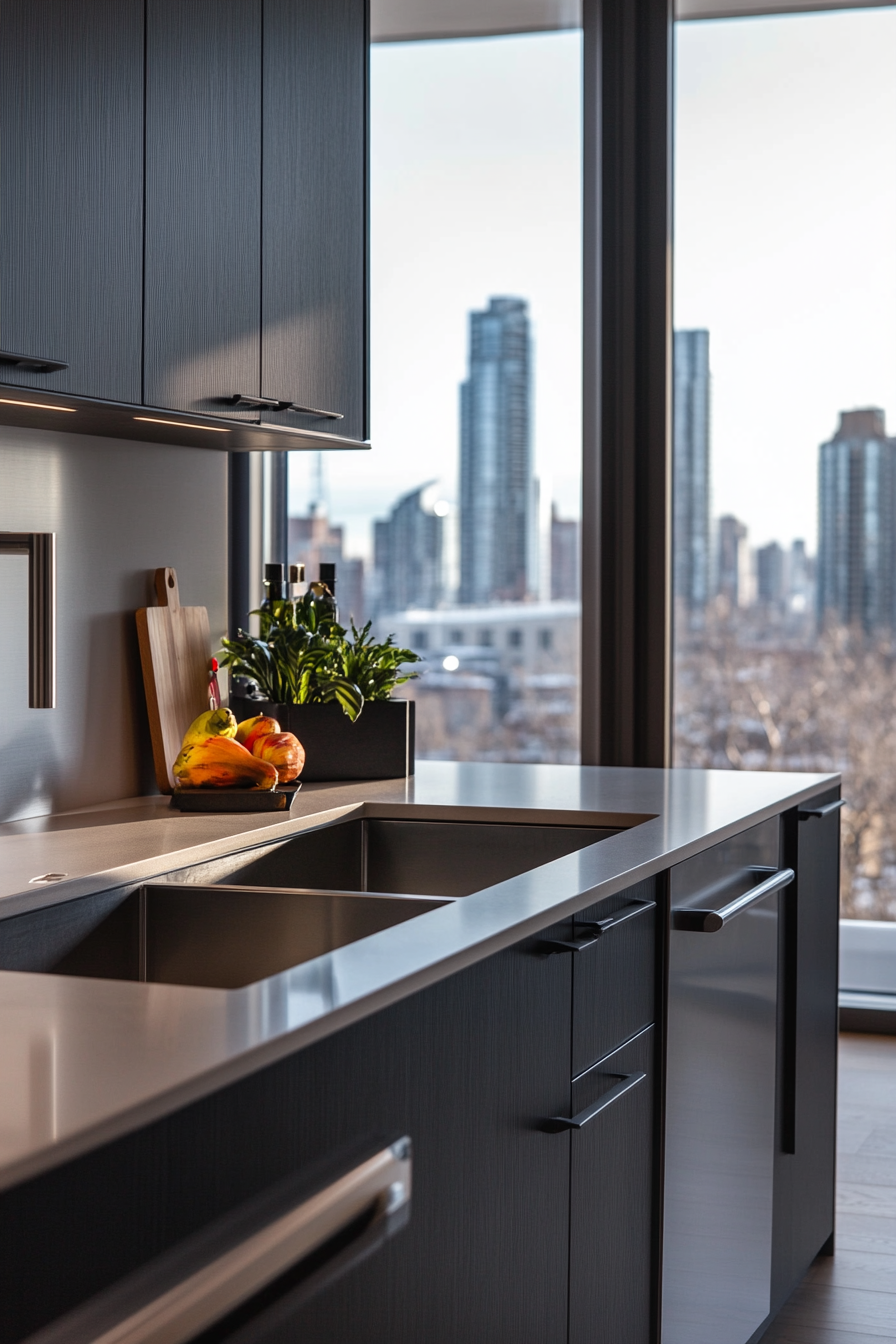 Stainless steel for a sleek look