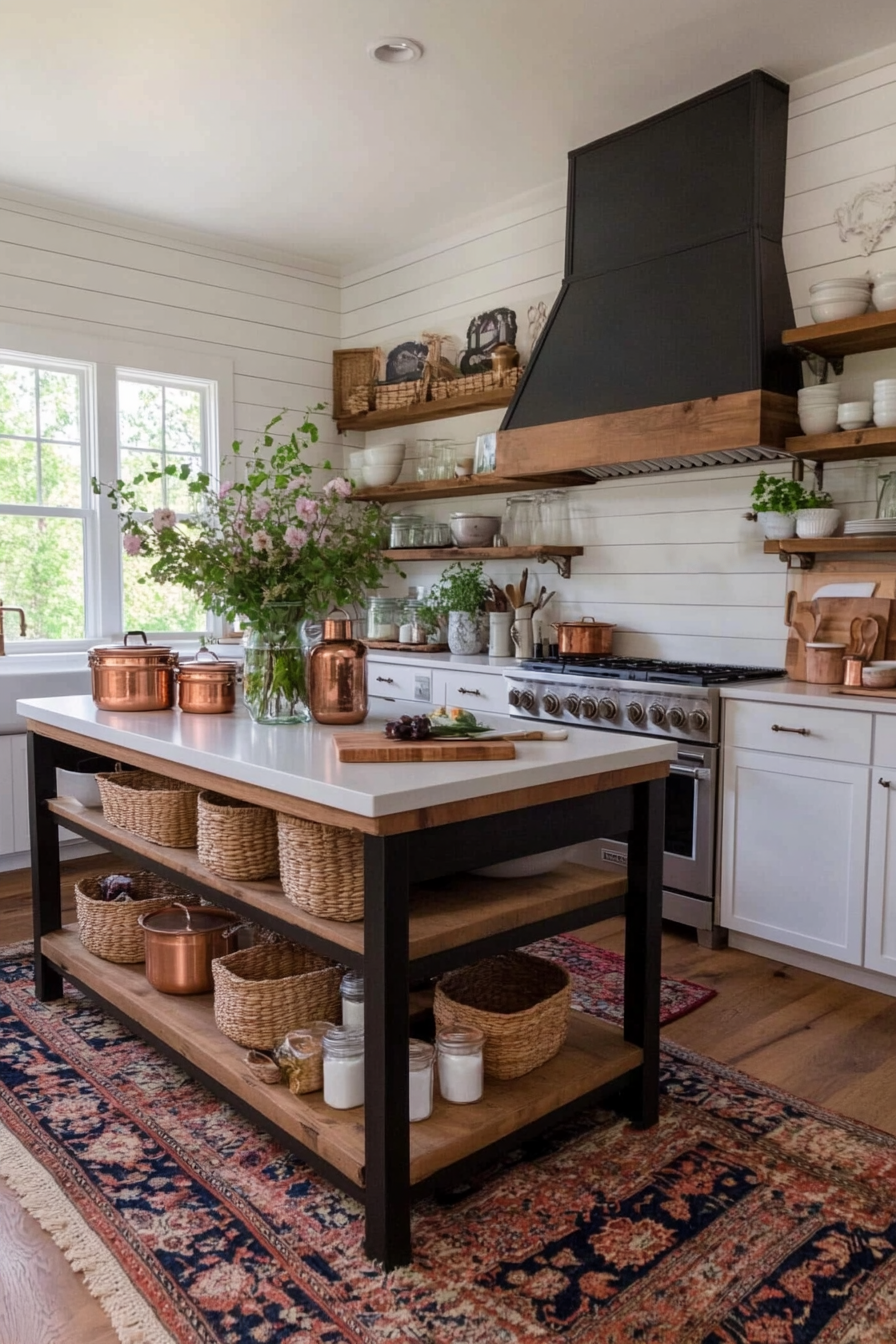 Shiplap for a farmhouse kitchen