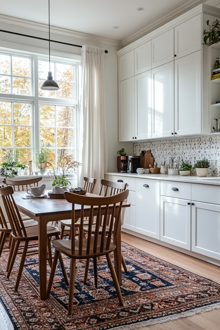Peel-and-stick tiles for a budget-friendly backsplash