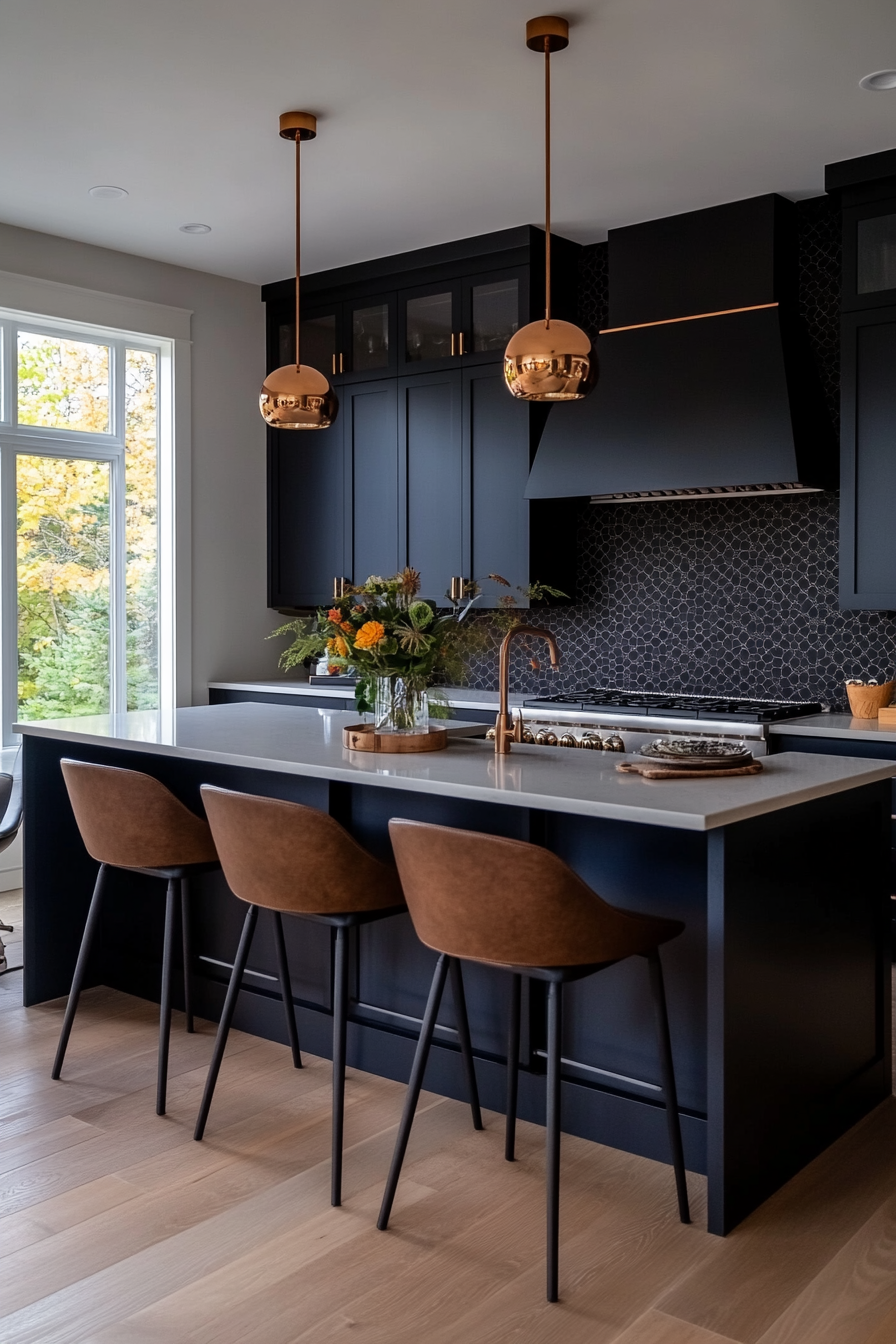 Hexagon tiles for a contemporary look